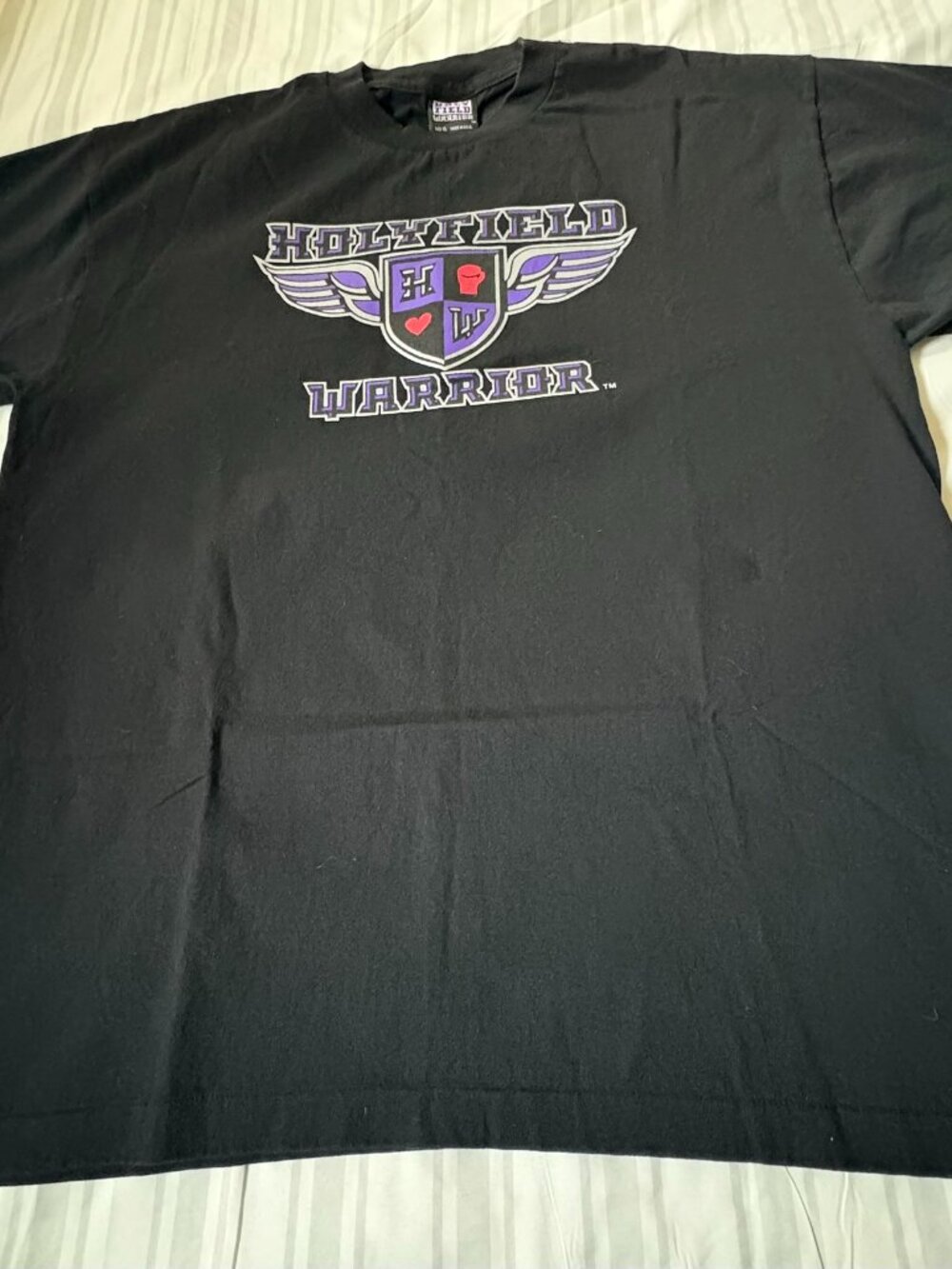 Vintage "Holyfield Warrior" Tee Shirt from Evander Holyfield - Mint